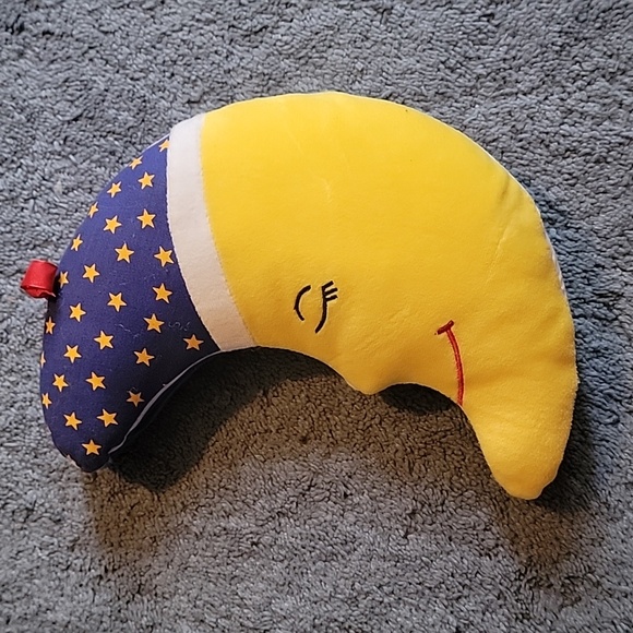 The Moon, stuffed and cloth book from Baby's First Book Club. Like new. - Picture 2 of 7